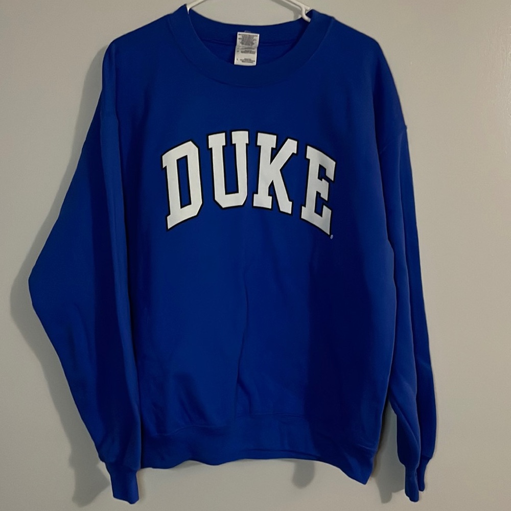 Women Large DUKE sweatshirt